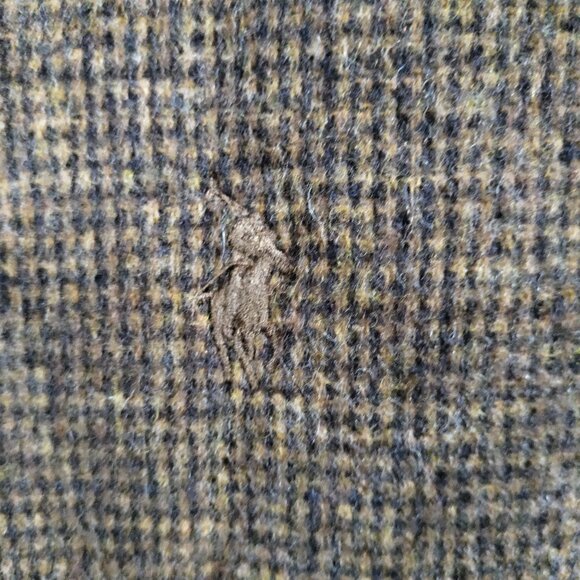 NWT POLO Ralph Lauren Plaid Preppy Scottish Embroidered Pony Wool Blend Scarf - Picture 9 of 13